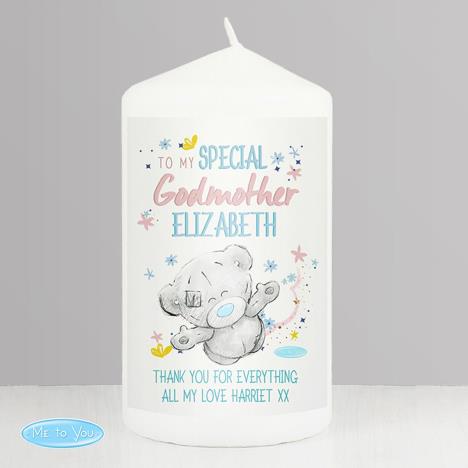 Personalised Me to You Godmother Pillar Candle Extra Image 2